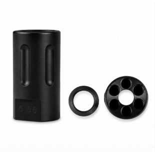 S&J Hawdware Linear Comp 9mm/40 cal 1/2-28 Fluted