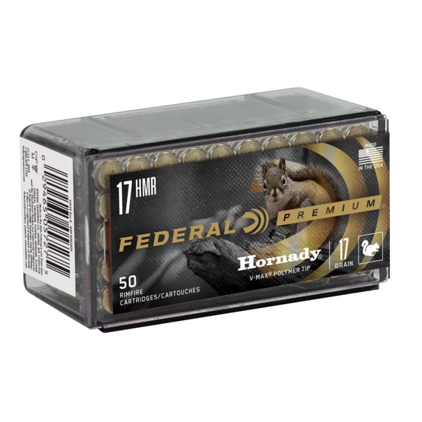 Federal Federal Premium 17HMR 17gr Hornady V-Max