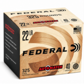 Federal Automatch Rimfire 22LR 40gr 325ct