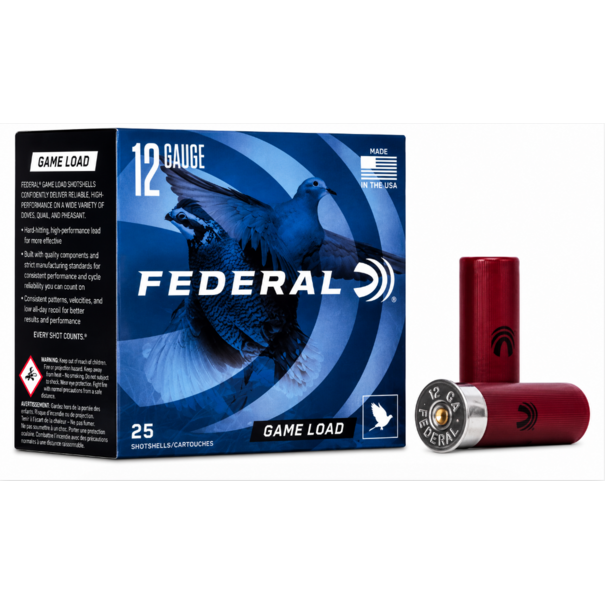 Federal Federal Game Load 12 Gauge 2-3/4" 1oz #6 Lead