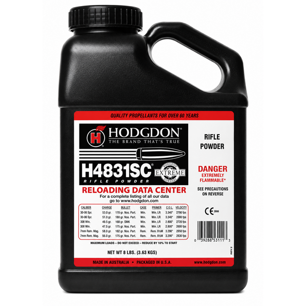 Hodgdon Hodgdon H4831SC Powder 8lbs