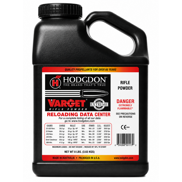 Hodgdon Hodgdon Varget Powder 8lbs