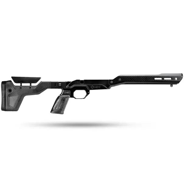 MDT MDT HNT 26 - Rem 700 LA - ARCA Forend - Folding Buttstock - RH - BLK