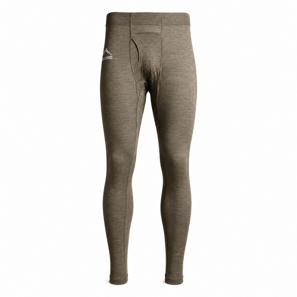 SKRE Skre Kaibab 150 Merino Wool Bottom - Full Length Zippers - Ash Brown