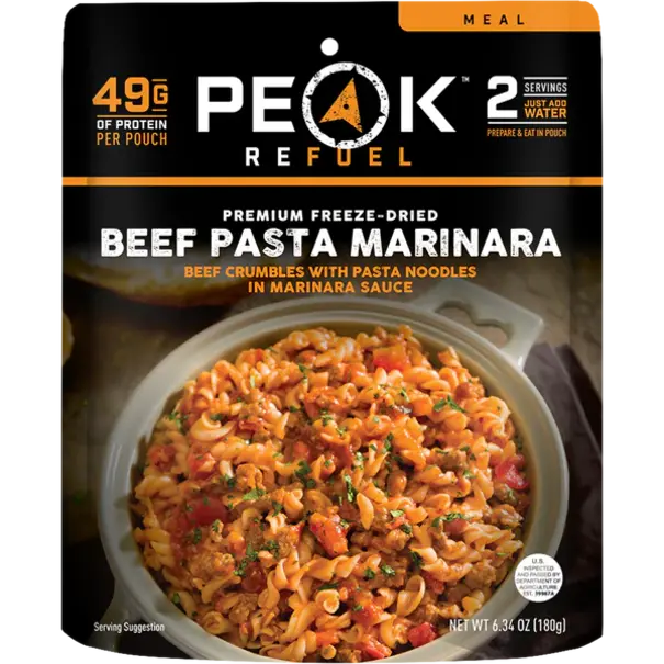 Peak Refuel Peak Refuel: Freeze Dried Camping & Backpacking Meals -