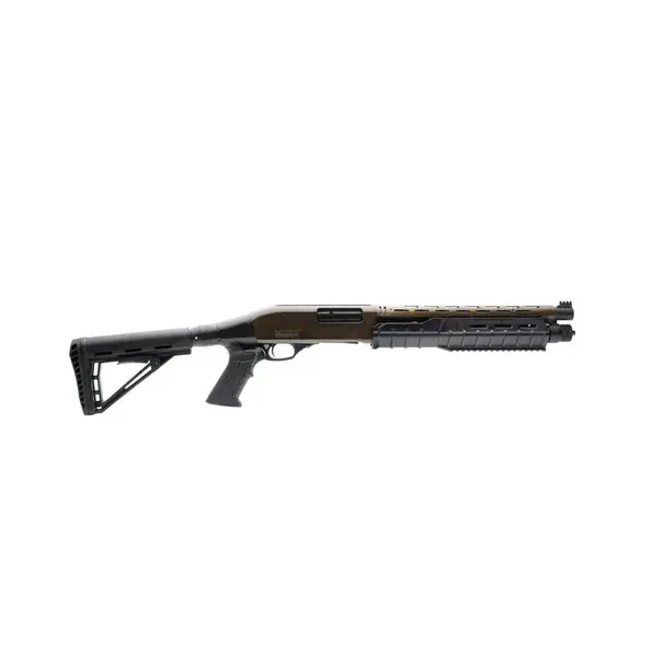 Canuck Canuck Commander Shotugn - Distressed Bronze - 12 Gauge  2-3/4 - 3"  14" Barrel