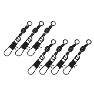 Eagle Claw Barrel Swivel w/Interlock Snap - Size #10