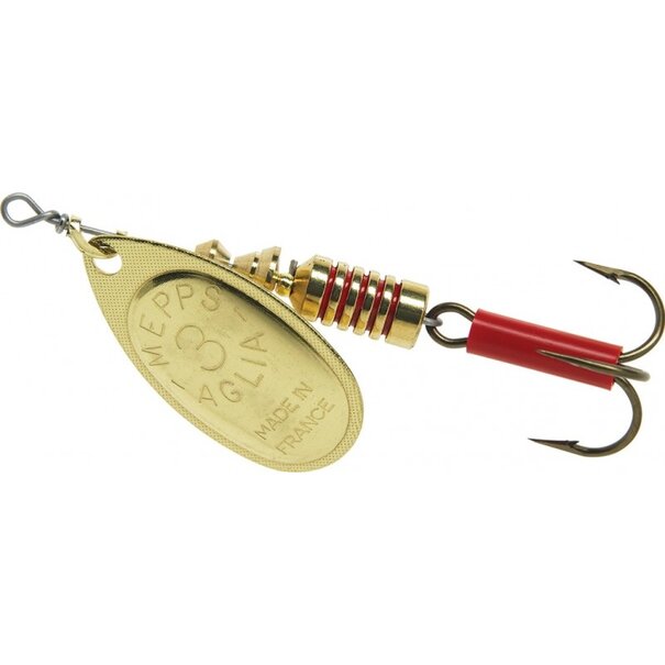 Mepps Mepps Aglia Gold #3 1/4oz Gold