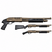 Canuck Enforcer - 12 Gauge 3" 5+1 Capacity 17" Bronze  - Full Stock + Pistol Grip + Broom Handle