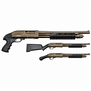 Canuck Enforcer - 12 Gauge 3" 5+1 Capacity 17" Bronze - Full Stock + Pistol Grip + Broom Handle