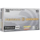 Federal Premium 7mm Backcountry 195gr Berger Elite Hunter