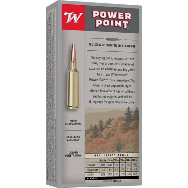 Winchester Winchester Power Point - 6.8 Western - 170gr SP