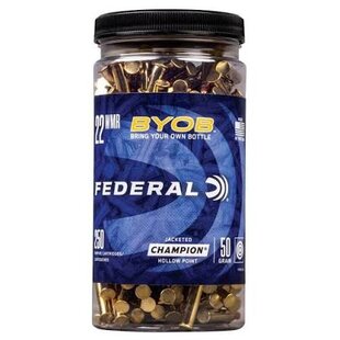 Federal BYOB - 22 WMR 40gr JHP- 250pk
