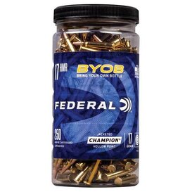 Federal BYOB - 17 HMR 17gr JHP - 250pk