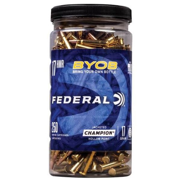 Federal Federal BYOB - 17 HMR 17gr JHP - 250pk