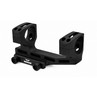 Warne Super High X-SKEL Mount 30mm BLK