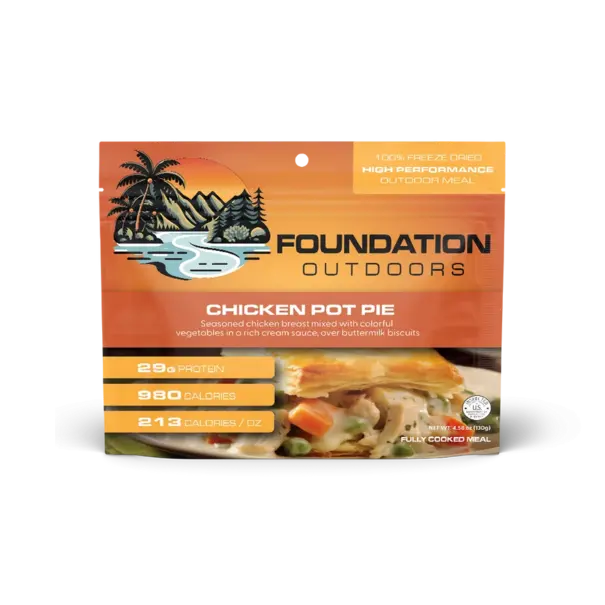 Foundation Outdoors Foundation Outdoors Freeze Dried Meals