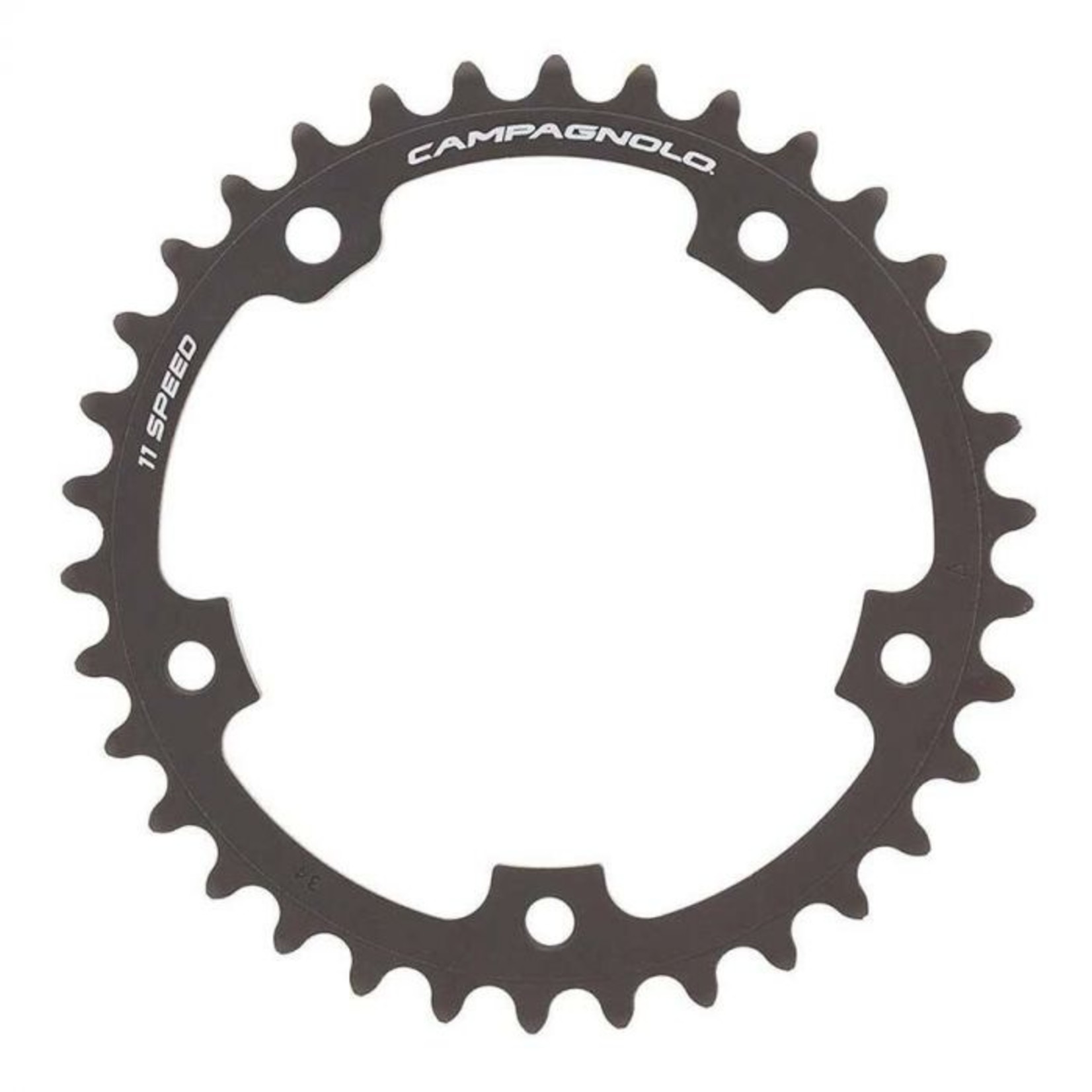 CAMPAGNOLO SUPER RECORD 11 SPEED INNER CHAINRING, 34T, 2009-2010 (Non-threaded)
