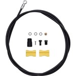 Shimano DISC BRAKE HOSE, SM-BH90-SS, 2000MM BLACK(CUTTABLE), STRAIGHT CONNECT TYPE BL(NOT ASSEMBLED), W/CONNECTING UNIT, W/TL-BH61, IND.PACK