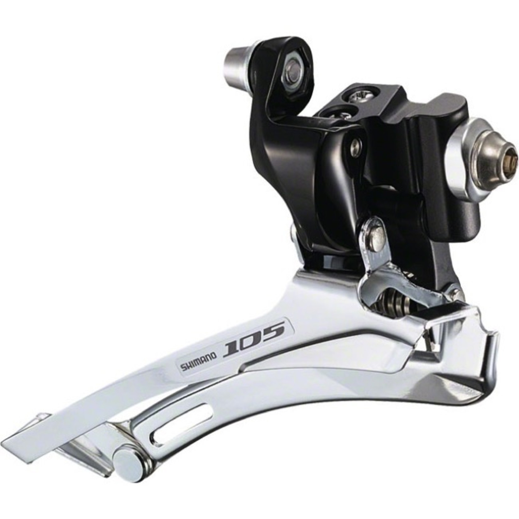 Shimano FRONT DERAILLEUR, FD-5700-L, 105, FOR FRONT DOUBLE & REAR 10-SPEED, BRAZE-ON