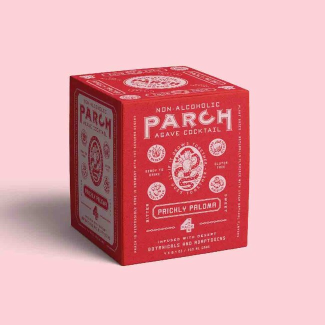 Parch Prickly Paloma - Non-Alcoholic Beverage 4 pack