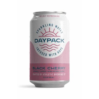 Athletic Brewing Company DayPack Sparkling Water Infused with Hops Black Cherry Single