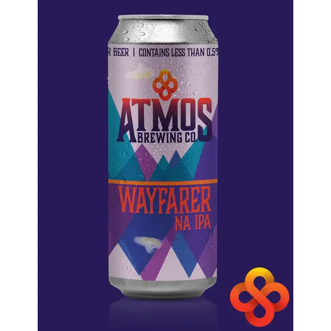 Atmos Brewing Co. Wayfarer Non-Alcoholic IPA (4-Pack)