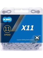 KMC KMC X11 Chain - 11-Speed 118 Links Silver/Black