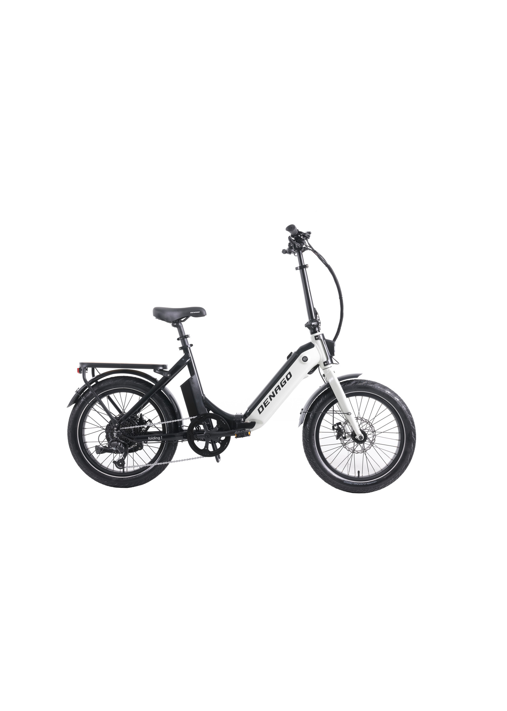 Denago Folding 1 eBike  Premium Comfort & Quality Foldable Fat Tire Electric  Bike