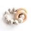 Three Hearts Abby Teething Rattle