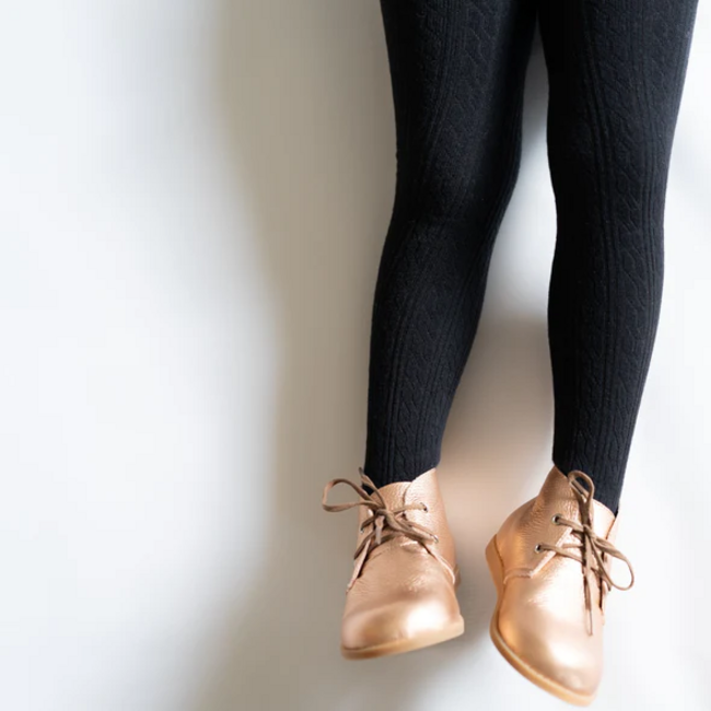 Little Stocking Co. Cable Knit Tights