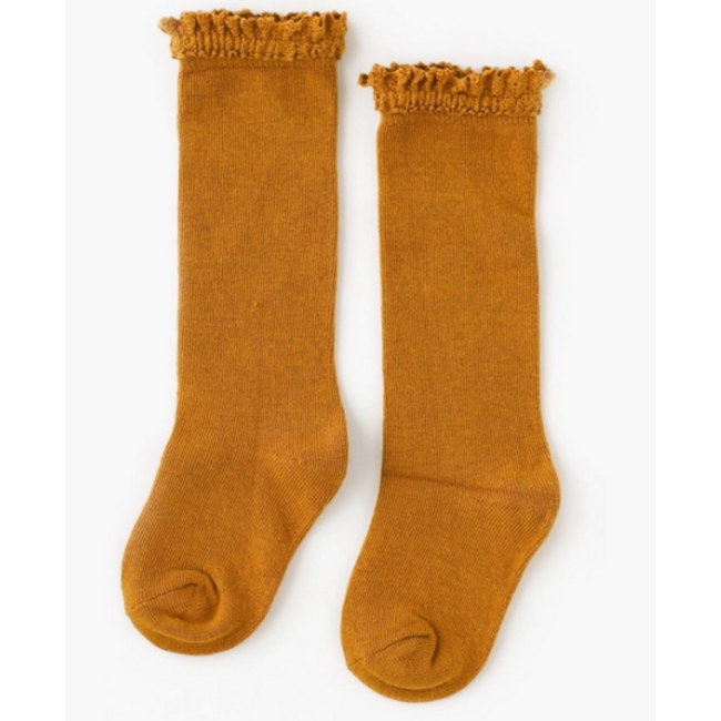 Little Stocking Co. Lace Top Knee Highs