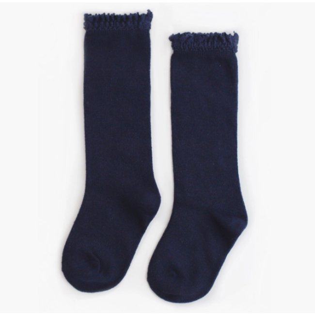 Little Stocking Co. Lace Top Knee Highs