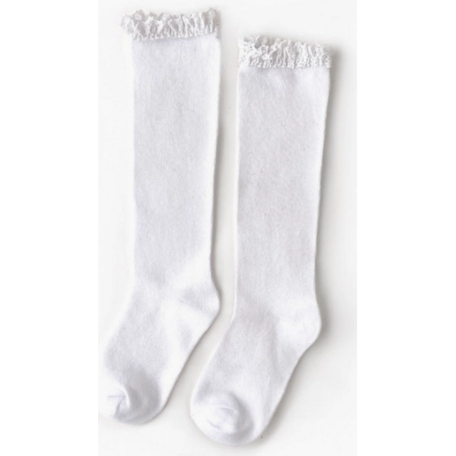 Little Stocking Co. Lace Top Knee Highs