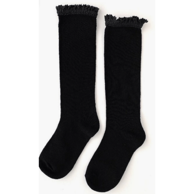 Little Stocking Co. Lace Top Knee Highs