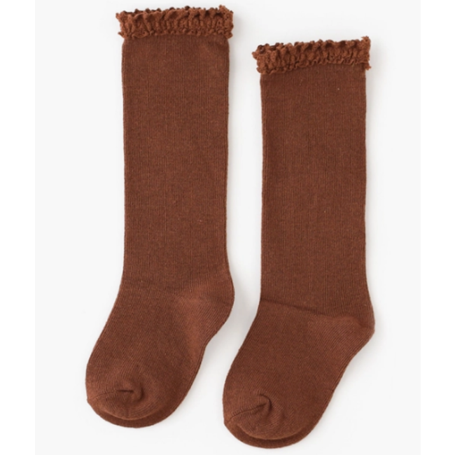 Little Stocking Co. Lace Top Knee Highs