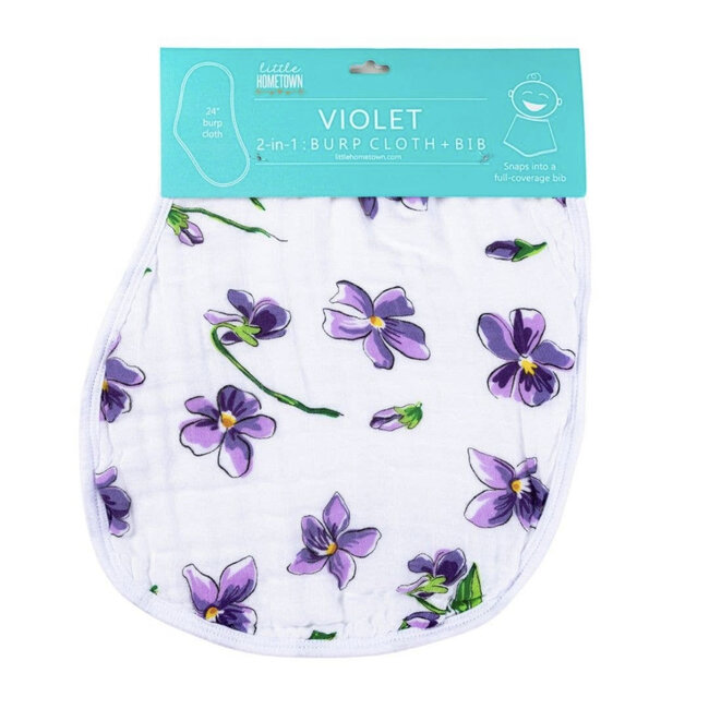 Little Hometown Burp Cloth & Bib