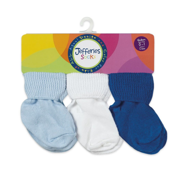 Jefferies Socks Classic Turn Cuff Bootie Socks (6 pk) Pink Assortment