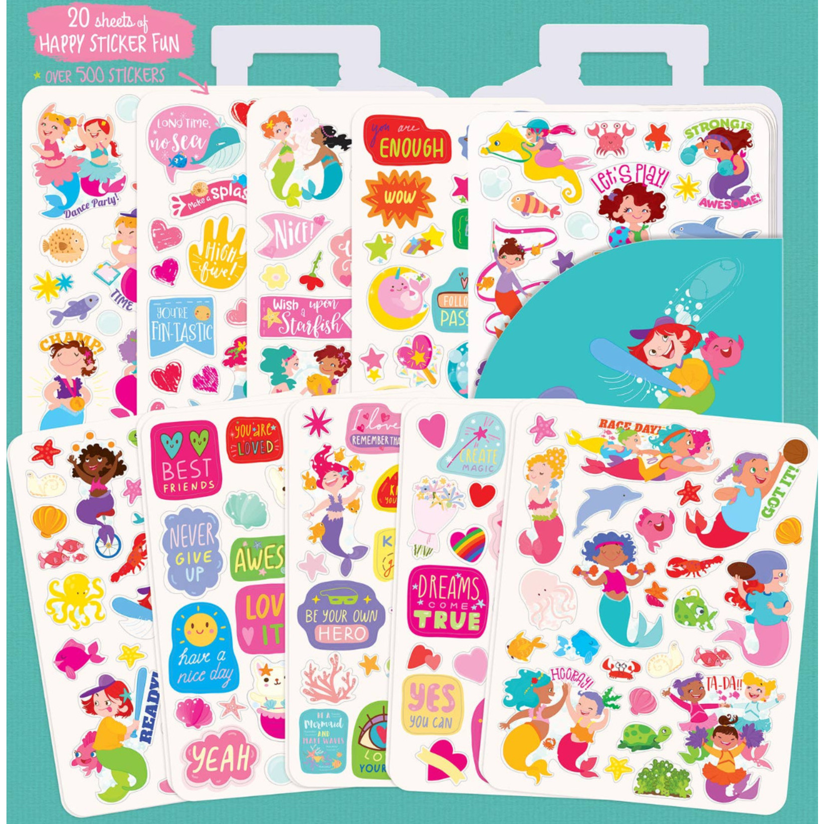 The Piggy Story 500 Stickers On-the-Go