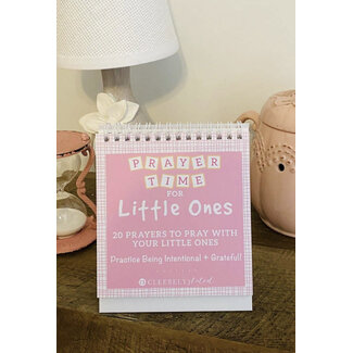 Cleerely Stated Prayer Time Little Ones (Pink- Girl)