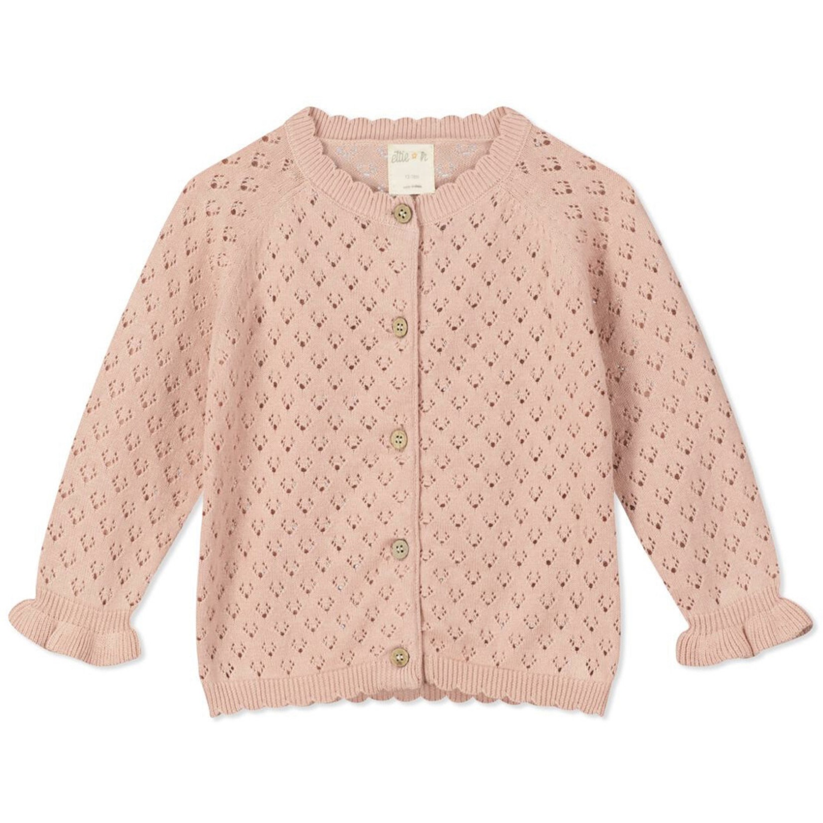 Ettie+H Aurora Cardigan (rose-toddler)
