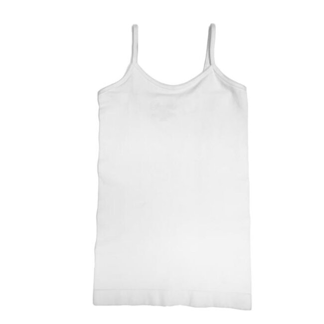 Suzette Collection White Cami (youth one size)