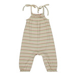 Vignette Victoria Romper in Cream/Pink Stripe
