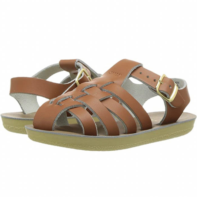 Sun-San Sandals Sailor Sandals (Baby, Tan)
