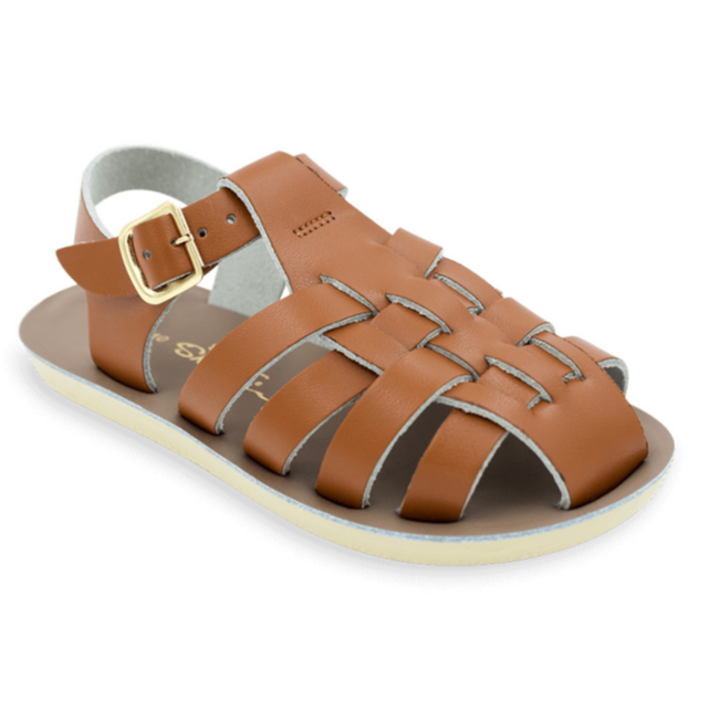 Sun-San Sandals Sailor Sandals (Infant, Tan)