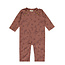 Vignette Jojo Pocket Romper in Rust Floral