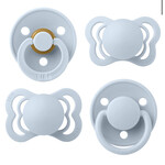 Bibs Try-It Collection  Paci Set 4 PACK (baby blue)