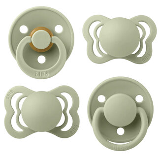 Bibs Try-It Collection  Paci Set 4 PACK (sage) Bibs Try-It Collection  Paci Set 4 PACK (sage)
