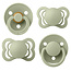 Bibs Try-It Collection  Paci Set 4 PACK | Sage