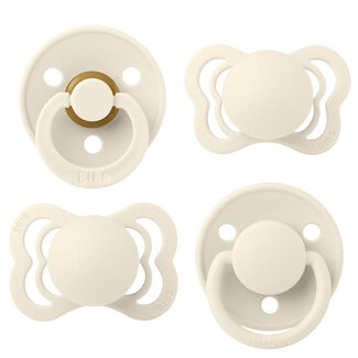 Bibs Try-It Collection  Paci Set 4 PACK (ivory) Bibs Try-It Collection  Paci Set 4 PACK (ivory)